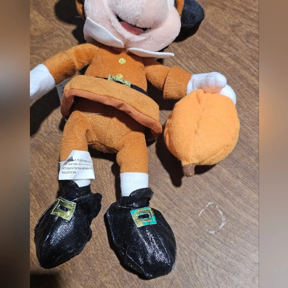 Mickey Mouse Pilgrim Plush Toy 10"_8